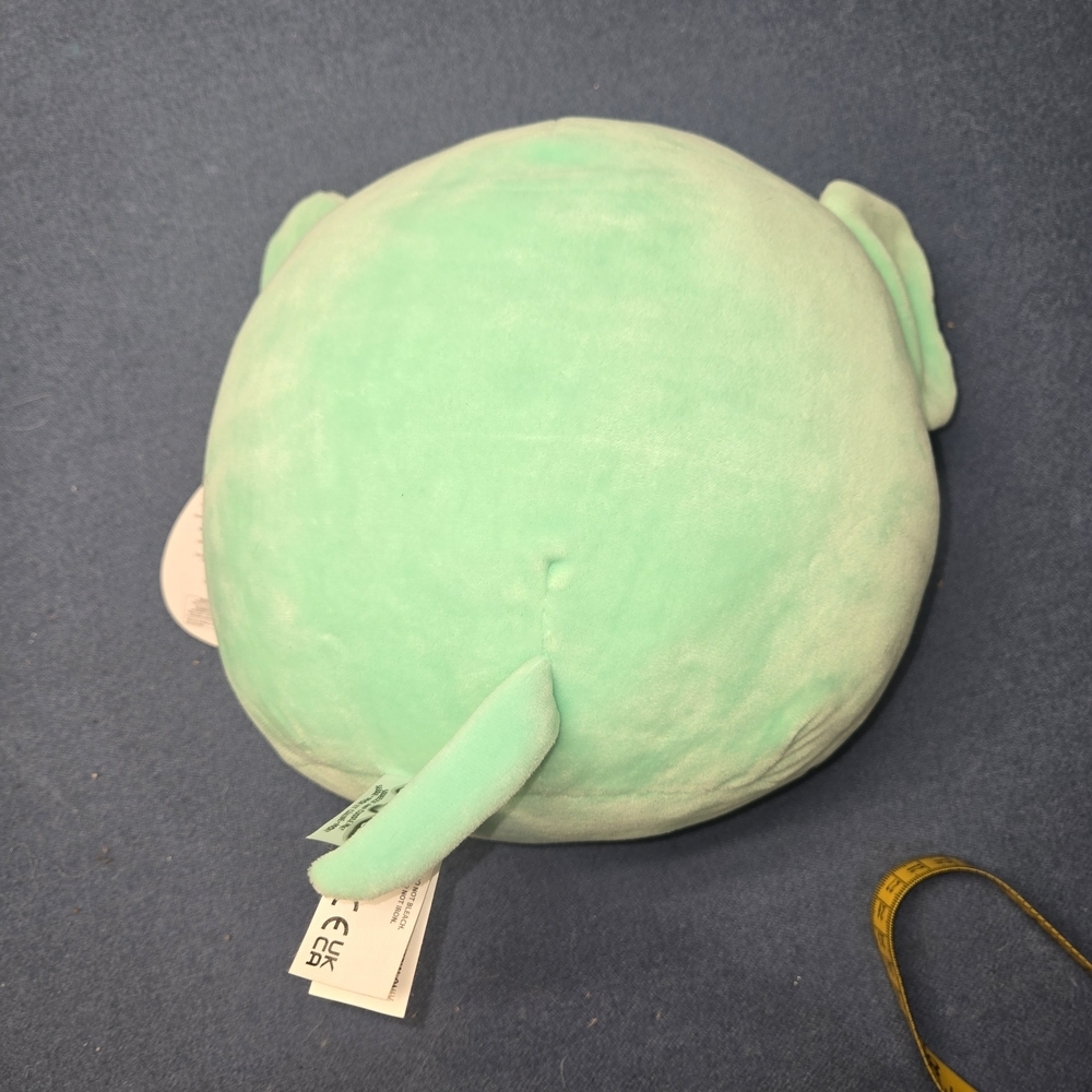 Diego the Teal Elephant is a Squishmallow from the Zoo Squad. 8" - Picture 3 of 3